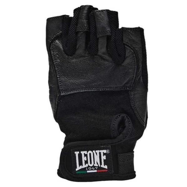 LEONE 1947 Gymnastikhandskar - Svarta - Vuxen Unisex - S - Andas - Gymnastik