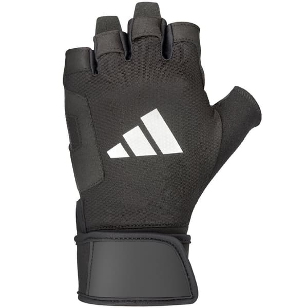 Adidas Strength -harjoitteluhanskat mustat