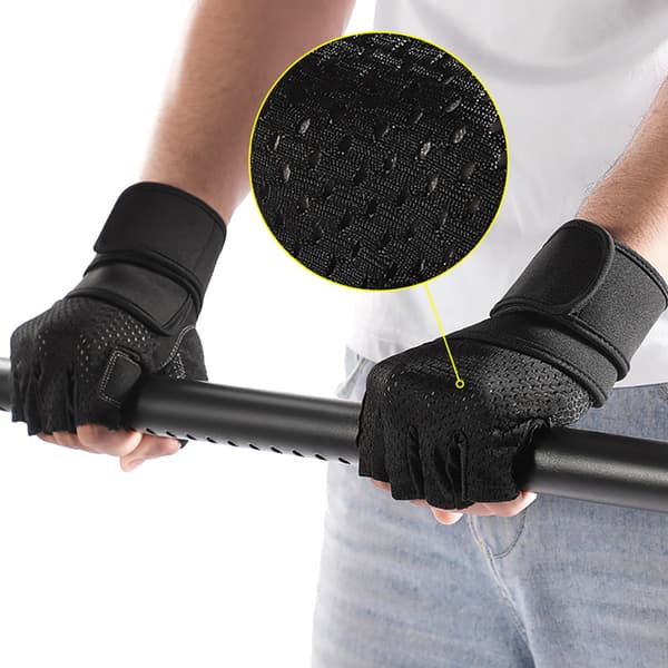 Nylon- ja silikonihanskat - koko XL, kämmenen pituus 11,5 cm
