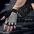 Miniatyrbild 3 av 4: Bodybuilding vantar - fitness vantar - bodybuilding handskar - Romon fitness handskar