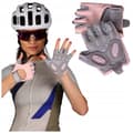 Miniatyrbild 4 av 11: Unisex läder fitness sport fingerlösa gym cykelhandskar