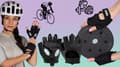 Miniatyrbild 10 av 11: Unisex läder fitness sport fingerlösa gym cykelhandskar