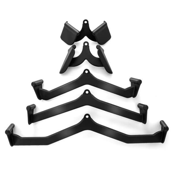 Gym Attachment Set, 12 tum, Svart