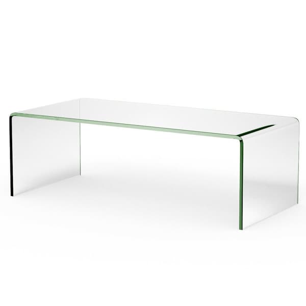 Kaffebord, 107,0x50,0x35,0 cm, Genomskinlig