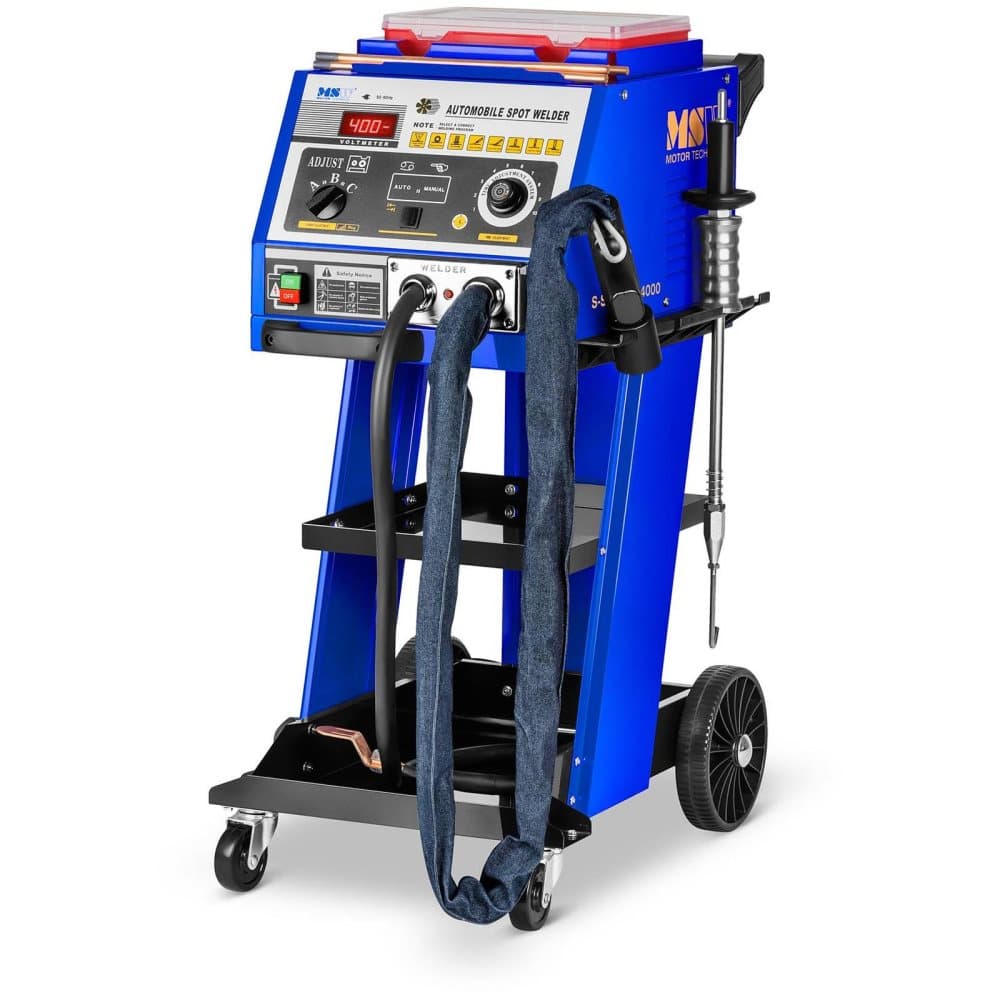 MSW Aluminiumspotter med arbetsbord - 4000 A
