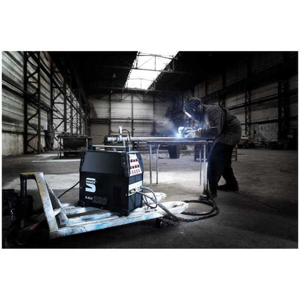 Stamos Power Aluminiumsvets - TIG AC/DC - 220 A - 230 V - Puls - 2/4-takt
