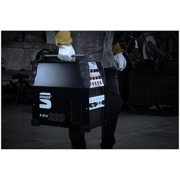 Stamos Power Aluminiumsvets - TIG AC/DC - 220 A - 230 V - Puls - 2/4-takt