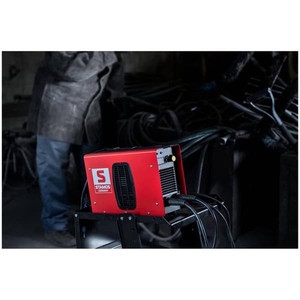 Stamos Germany MMA-svets - 200 A - Hot Start - LED Display