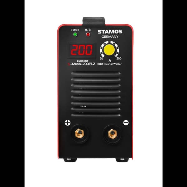 Stamos Germany MMA-svets - 200 A - Hot Start - LED Display