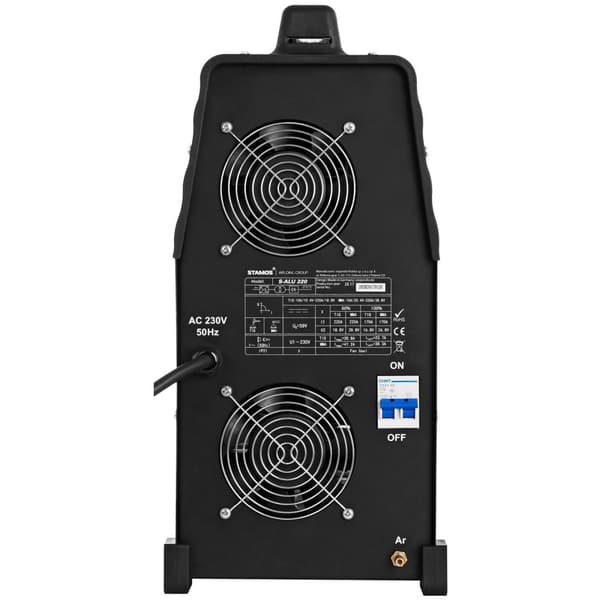 Stamos Power Kombisvets - TIG AC/DC - 220 A - 8 m kabel - Puls