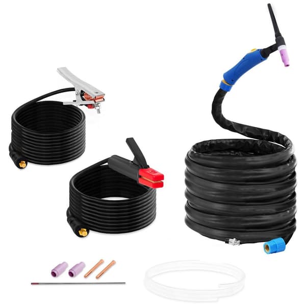 Stamos Power Kombisvets - TIG AC/DC - 220 A - 8 m kabel - Puls