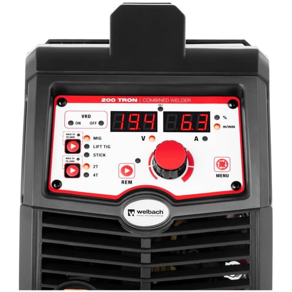 Welbach Kombisvets - Digital - TIG - MIG/MAG - MMA - 200 A