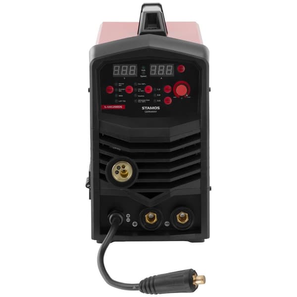 Stamos Germany MIG/MAG-svets - MIG 200; TIG 200; MMA 170 A - Duty Cycle 100 % 230 V - Synergi