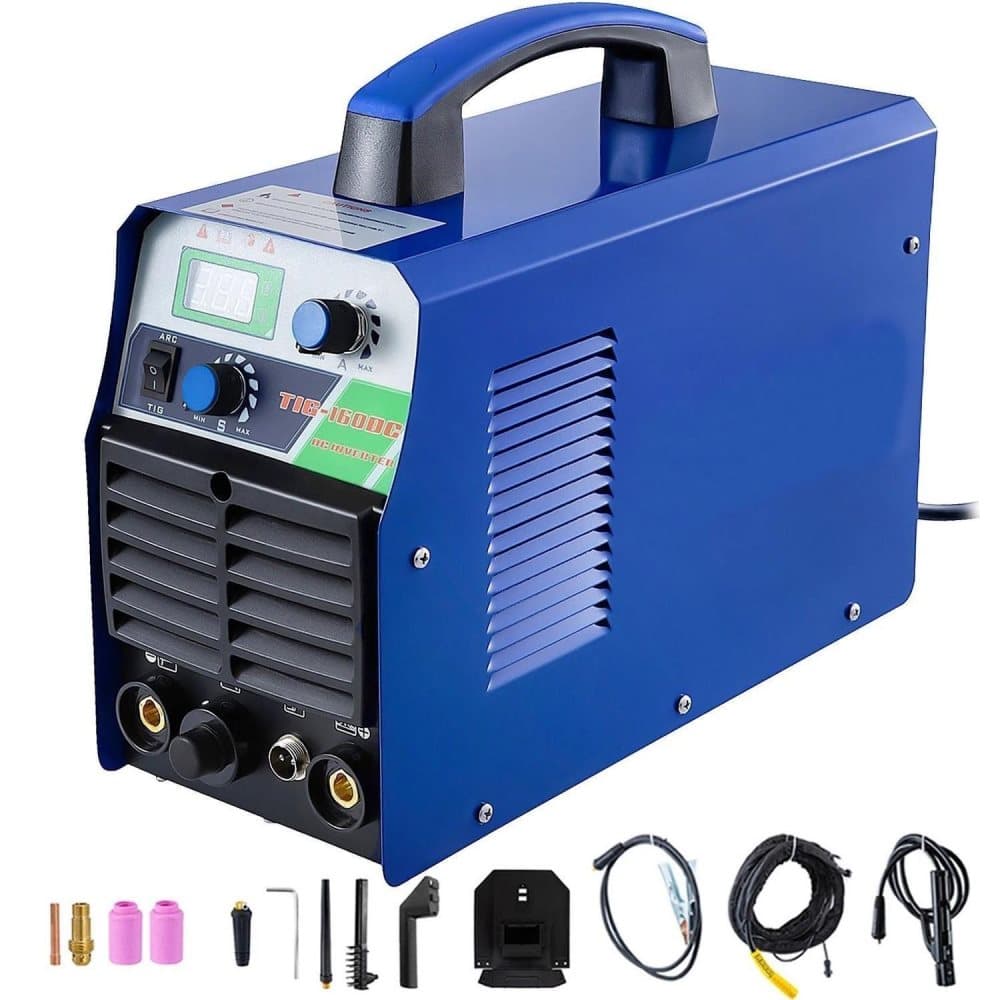 2 i 1 DC inverter svetsmaskin, bärbar 160A argon bågsvetsare, med inbyggt skydd