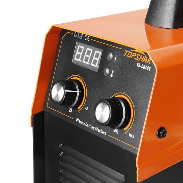 TS-CUT40 40A plasma leikkuri 110V / 220V kaksoisjännite AC DC IGBT leikkaushitsauskone hitsaaja LCD-näytöllä