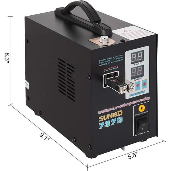 220V Svetsmaskin Professionell Spot 737G Bärbar Batteri Svetsare Stabil Rostfritt Stål Pen Svetsning [44]
