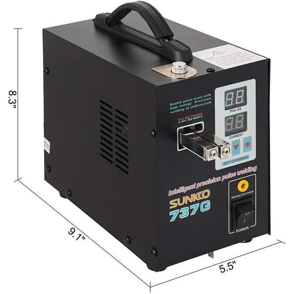 220V Svetsmaskin Professionell Spot 737G Bärbar Batteri Svetsare Stabil Rostfritt stål Pen Svetsning [120]