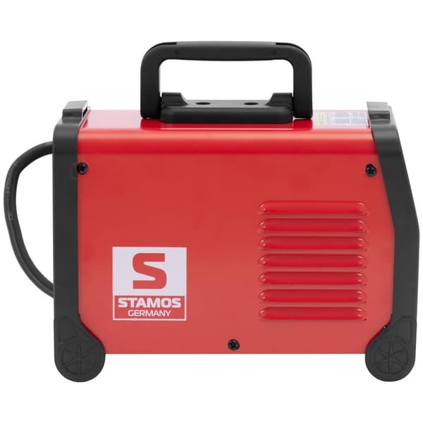 Stamos Germany - MMA-svets med Smart Select System - TIG-Liftarc - 160 A - 60% Duty Cycle - Hot Start - Arc Force - Anti-stick - VRD