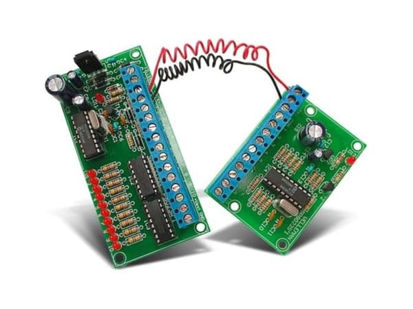 Svetsutrustning - Whadda - K8023 - 2-tråds fjärrkontroll - 10 kanaler - Mikrokprocessor