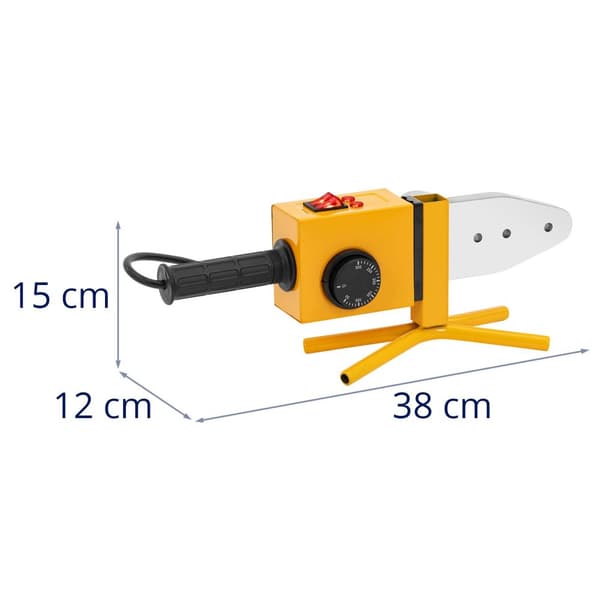 MSW - Muffsvets - 800 / 1750 W - 20 till 63 mm - Upp till 300 °C