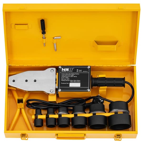 MSW - Muffsvets - 800 / 1750 W - 20 till 63 mm - Upp till 300 °C