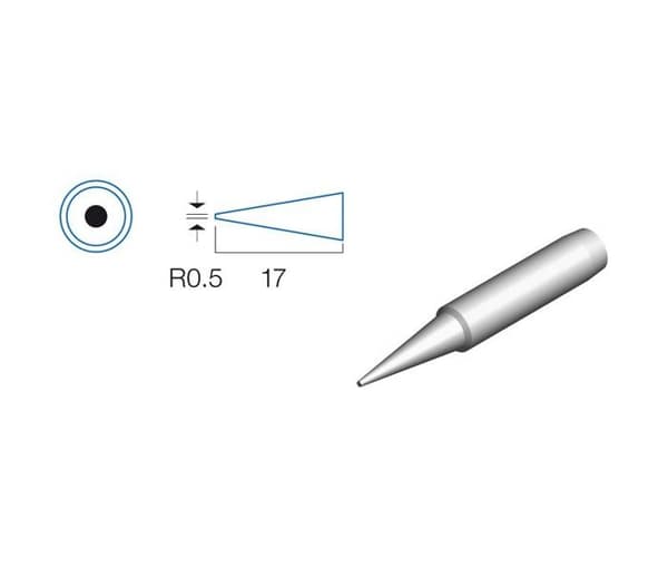 Embout för svetsning 0,5 mm rund PROSKIT HRV6153, HRV6154