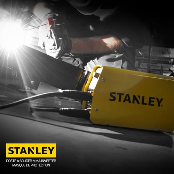 Svetsstation 130A Inverter MMA STAR3200 STANLEY För stavar 1,6 till 3,2 mm Hölje