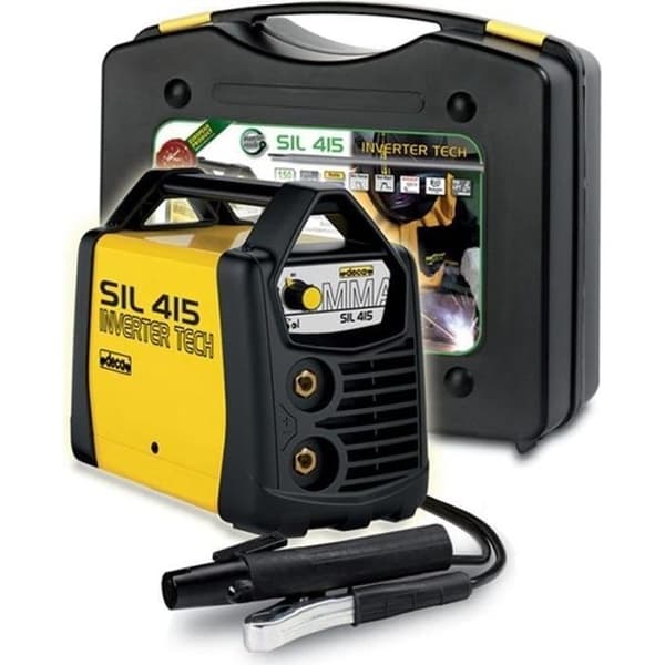 Inverter svetsmaskin 150A DECA SIL 415 - Gul - Belagd elektrod - MMA - Professionell