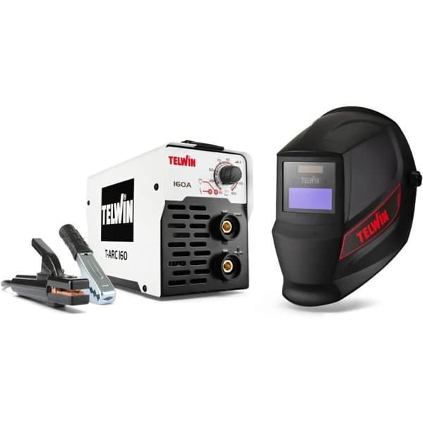 Telwin 816163 T-Arc 160 230V ACXMask MMA elektrodsvejsningsmaskine