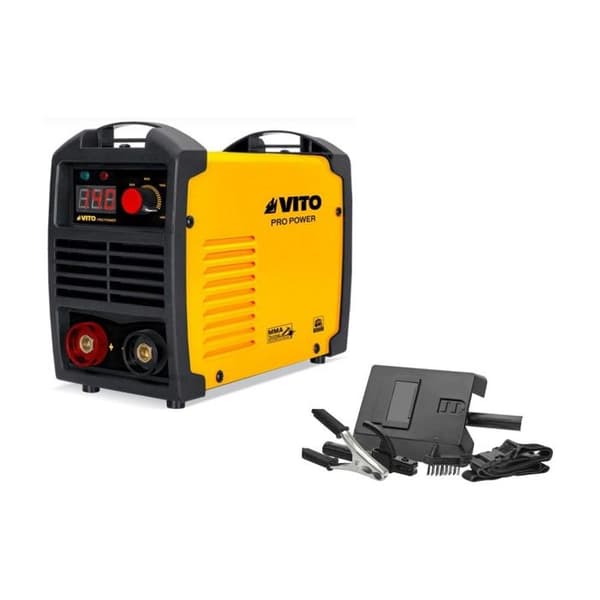 Svetssvets INVERTER 140 Ampère Digital Bågsvetsning Stål-gjutjärn-inox VITO