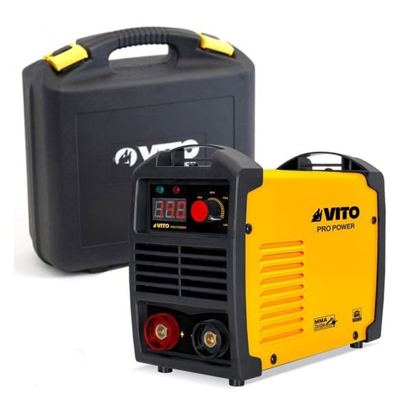 Svetssvets INVERTER 140 Ampère Digital Bågsvetsning Stål-gjutjärn-inox VITO