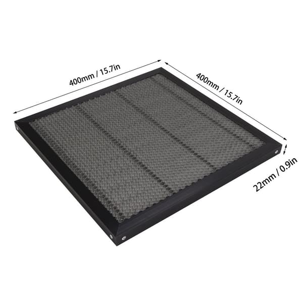 Laserskärmaskin Plattform Aluminiumlegering Laser Bed Arbetsbord 400x400mm Mesh Design