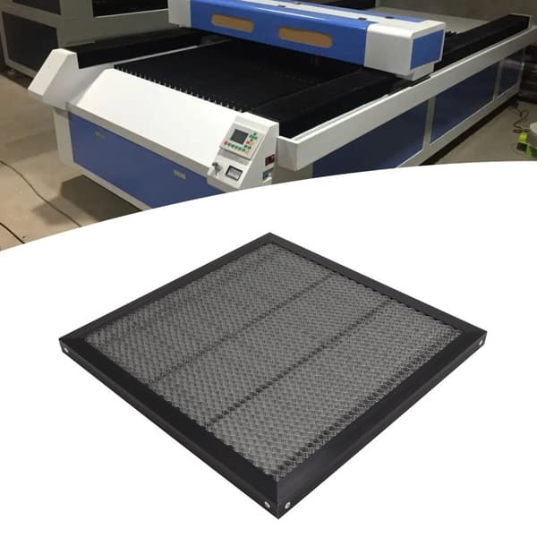 Laserskärmaskin Plattform Aluminiumlegering Laser Bed Arbetsbord 400x400mm Mesh Design