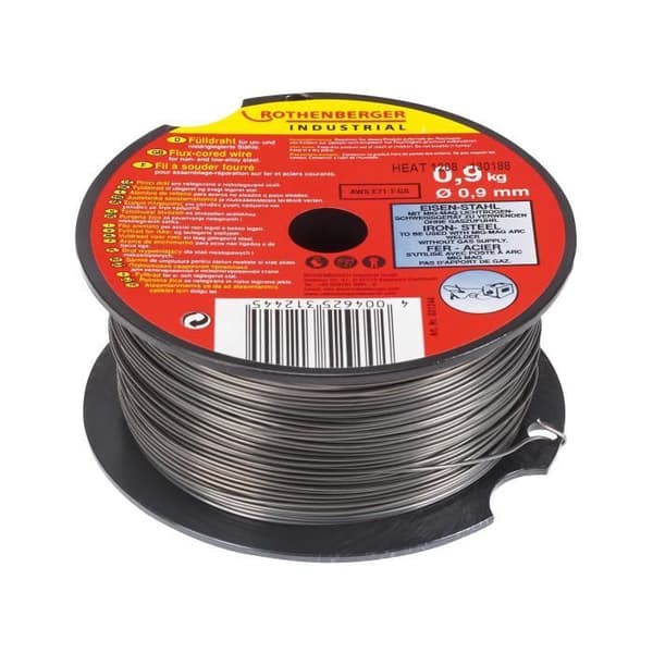 ROTHENBERGER CORED WIRE SPOOL 0,9MM 0,9KG FÖR MIG / MAG STATION