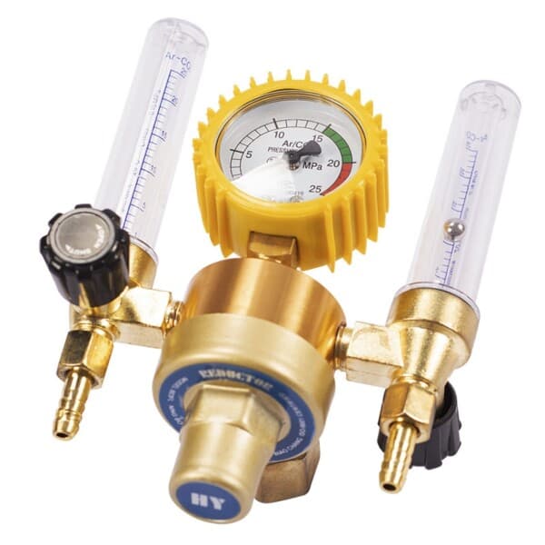 Argon CO2 Tryk Reducer Mig Tig Flow Måler Kontrol Ventil Regulator