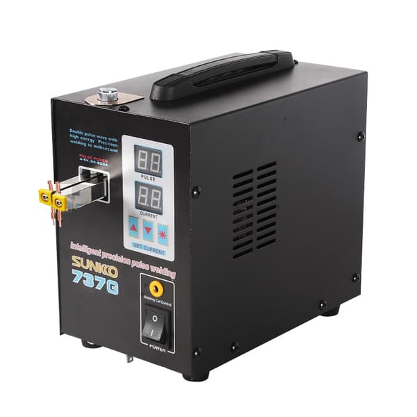 Batteri Spot Welder, 15kw Strøm, LED Lys