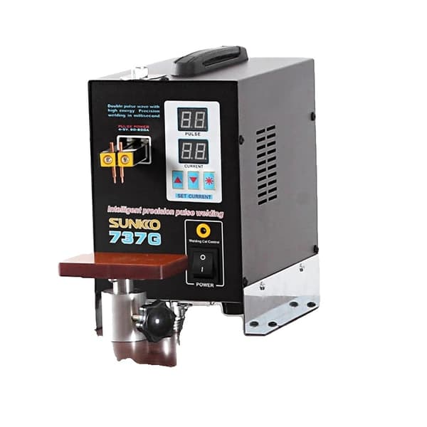 Batteri Spot Welder, 15kw Strøm, LED Lys
