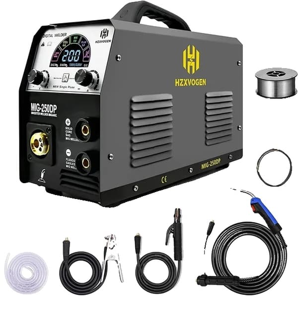 Svetsmaskin, 5-i-1 Funktionalitet, Professionell Kvalitet, Med 1KG Flux Core