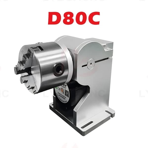 Universell genomgående design, 3-klackskruv, max diameter 125mm, 80mm