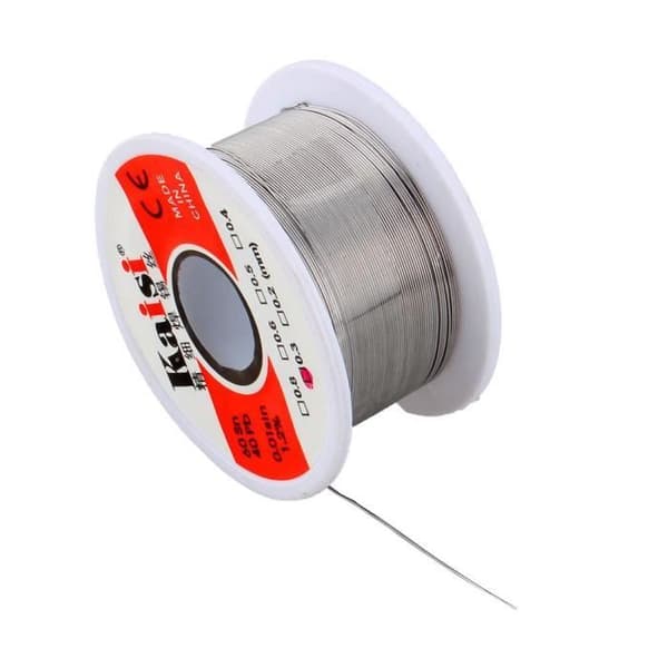Lödtråd - MOO - Elektronisk lödtrådsspole - Diameter 0,3 mm - Spec. Sn 60 % - Flux 1,2 %