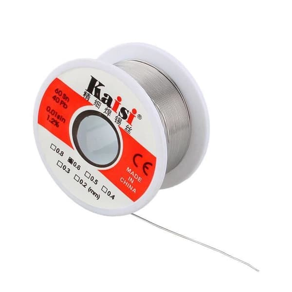 50 g 0,6 mm lödtråd Sn60/Pb40 Flux 1,2 % hög renhet---SHY