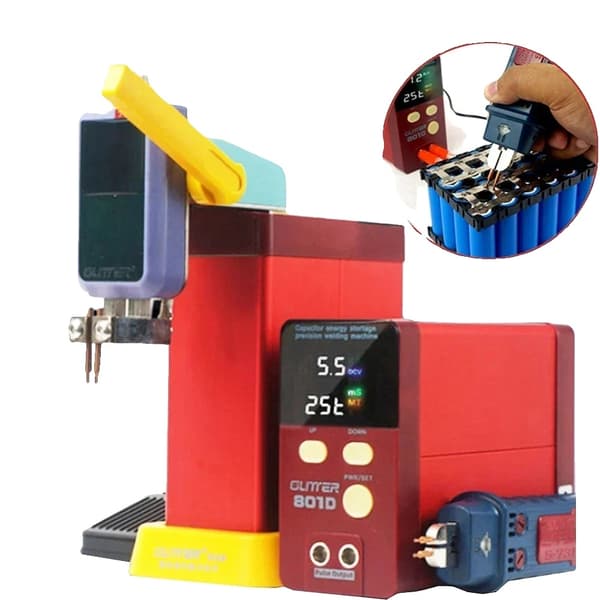 Spot Welder 801D, Høj Effekt 9900W, Hurtig Opladning, Allsidige Anvendelser,801D Punkt svejser