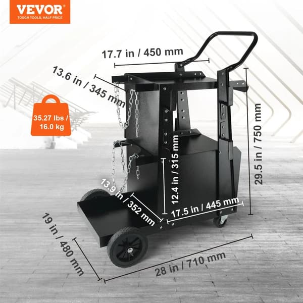 Svejsevogn, 2-niveau design, høj belastningskapacitet,WT-79