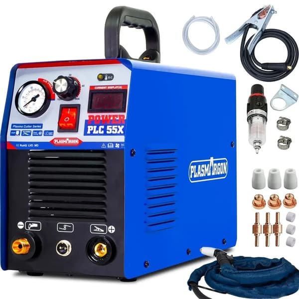 Plasma Cutter, 50A/65A Udgange, 110/220V Indgang,PLC65