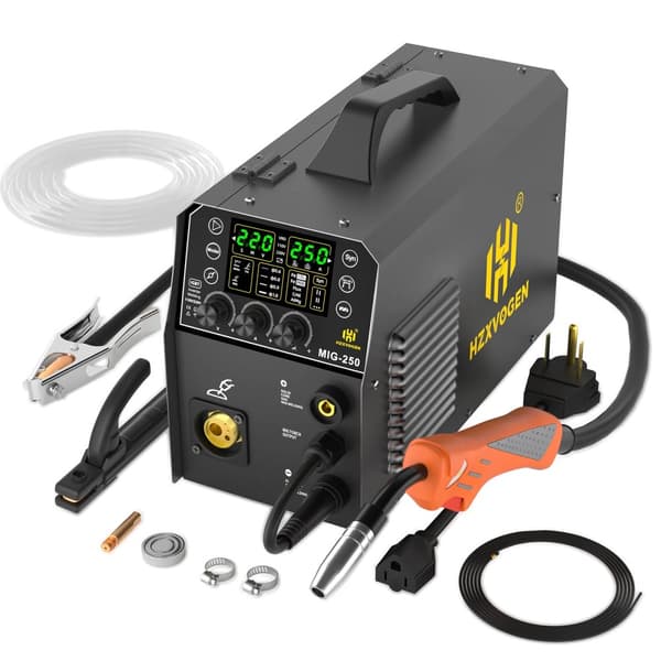 Svejsemaskine, 2~14 m/min trådmatningshastighed, MIG/MMA/LIFT TIG kapabilitet,MIG250