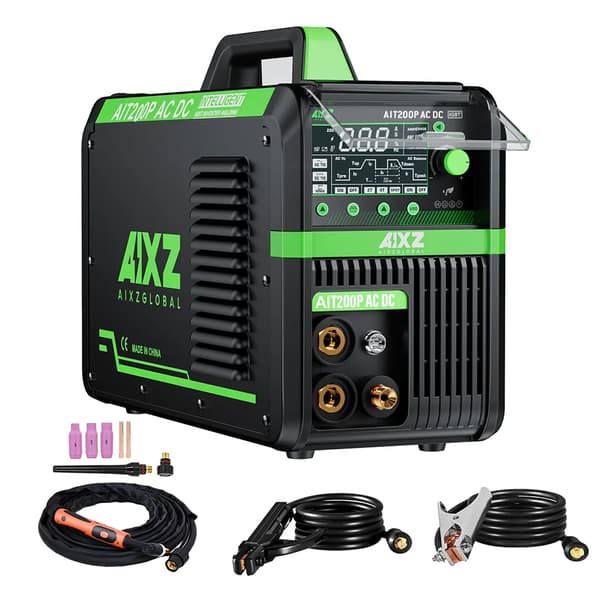 AIT200P TIG-svejser, 200A udgang, EU-stik,AIT200P AC DC, 220V