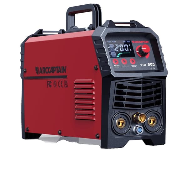 Svejsemaskine, 200 Ampere, HF TIG og Elektrode tilstande,TIG200