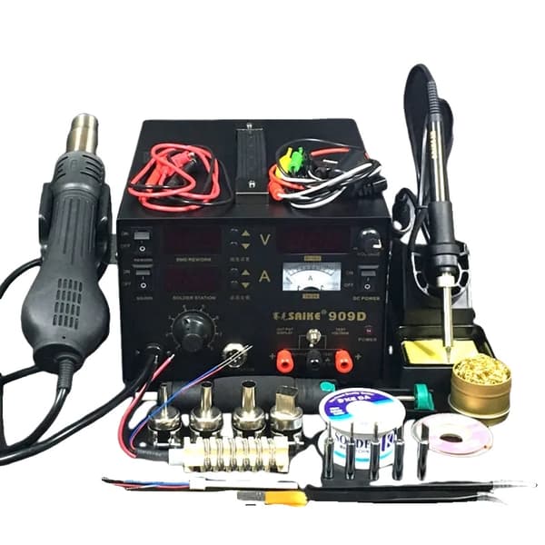 SAIKE 909D Lodde Station, 700W Udgangseffekt, Alsidig 3-i-1 Funktionalitet,SAIKE 909D