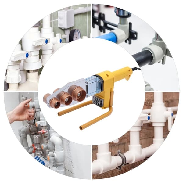 Rørsveller, Intelligent Digital Skærm, Høj Effekt 1000W, Alsidig til Termoplastiske Rør
