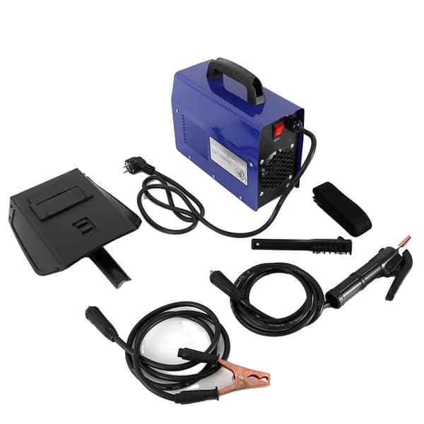 220V Invertterihitsauskone, Tehokas 3KW Teho, Säädettävä Virta 20-120A,Sininen